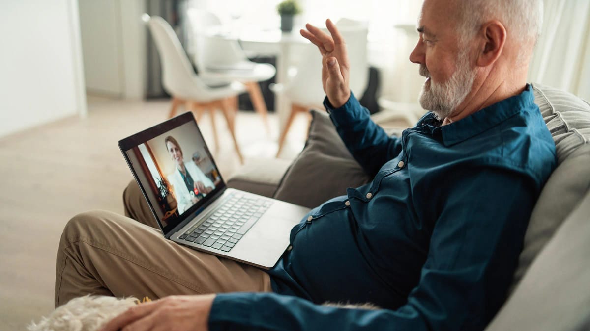 Virtual appointment mental health care